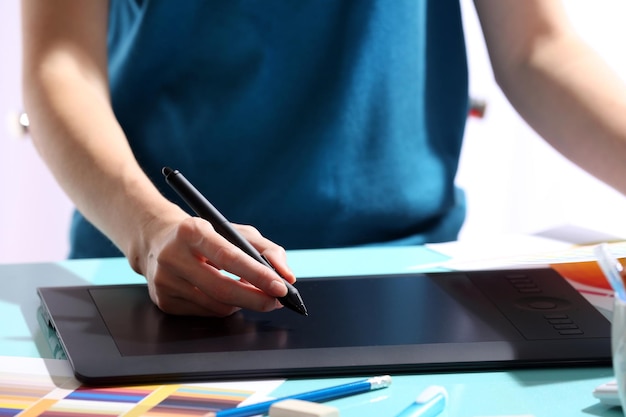 Graphic design fundamentals workspace