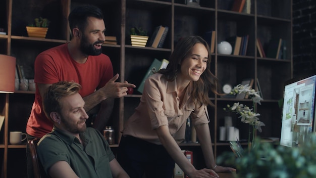 Graphic design workspace showing creative process